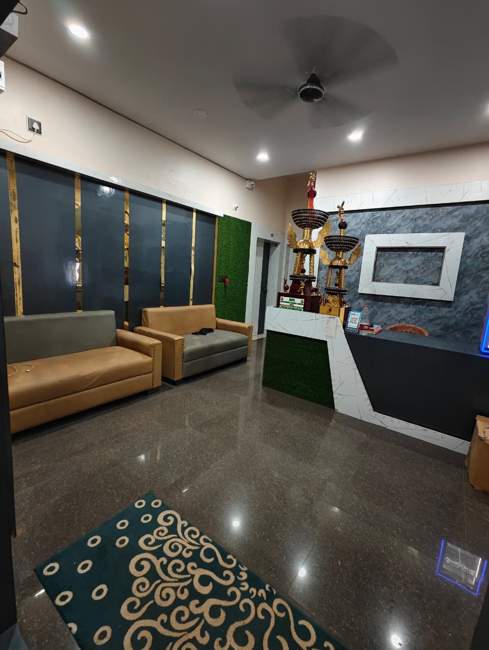 Lobby and reception